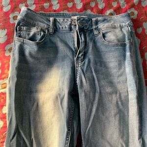 charlotte russe light wash denim skinny jeans
